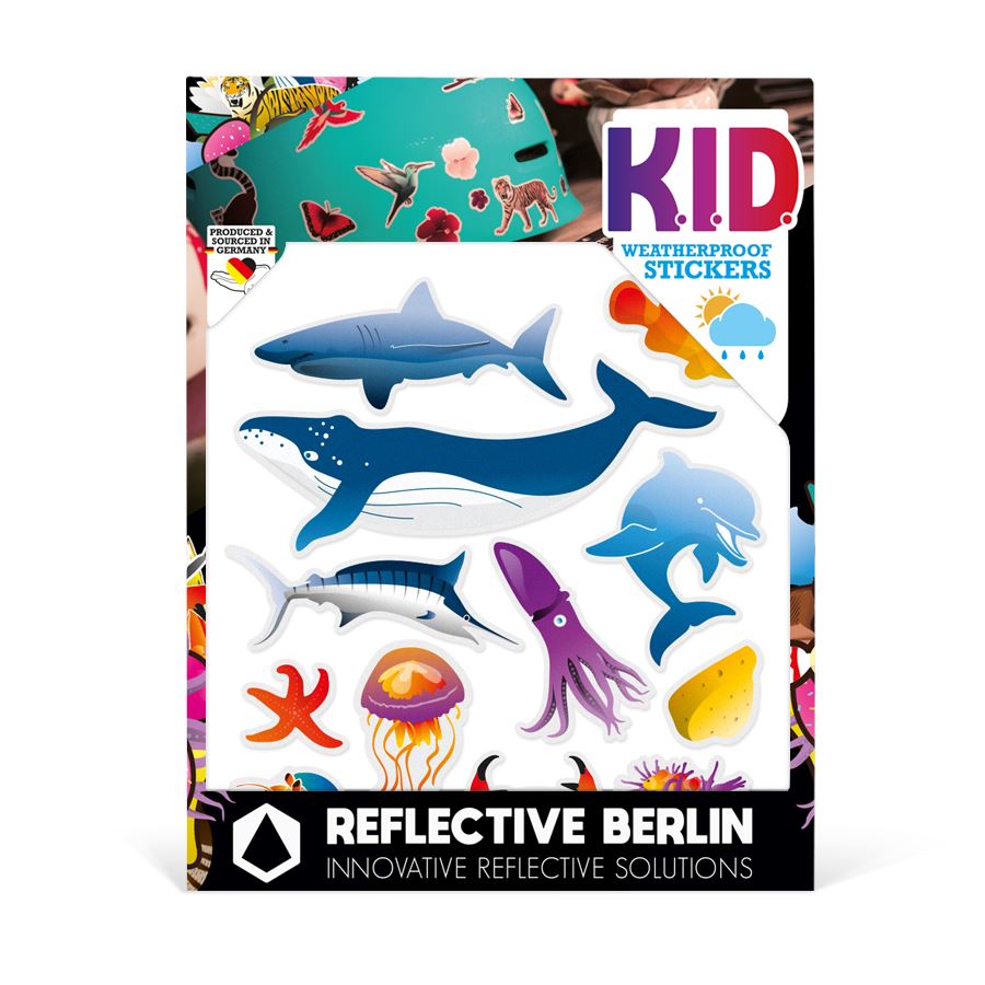 Reflektierende Sticker - Kinder Set – nōs store Berlin